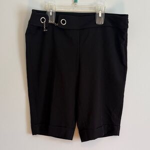 White House Black Market (WHBM) Black Women's Bermuda Shorts